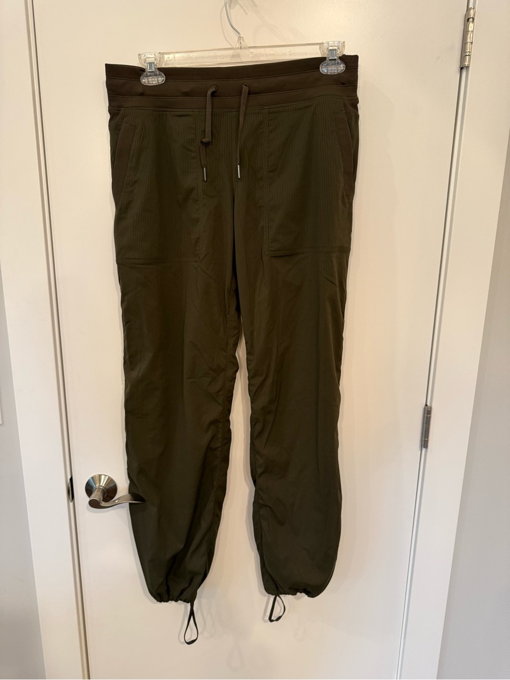 lululemon athletica Olive Green Drawstring Jogger Pants